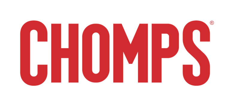 Chomp logo WhiITE